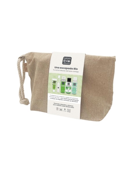 Necesser de viatge NaturaBIO Cosmetics Regal de raspall plegable i necesser