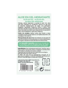Gel hidratante aloe vera 100 ml NaturaBIO Cosmetics 2