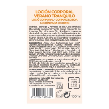 Loción corporal verano tranquilo aloe...
