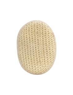 La Manopla Ovalada Sisal Y Algodón NaturaBIO Cosmetics es ideal para exfoliar tu piel.