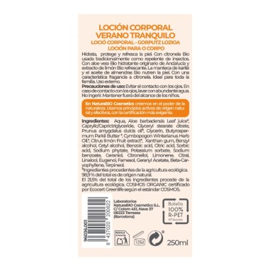 Loción corporal Verano Tranquilo con...
