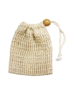 Con la Bolsa Jabón Sisal Y Algodón NaturaBIO Cosmetics podrás usar las pastillas de jabón como si fueran esponjas.