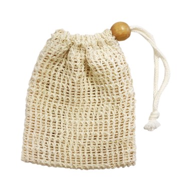 Con la Bolsa Jabón Sisal Y Algodón NaturaBIO Cosmetics podrás usar las pastillas de jabón como si fueran esponjas.
