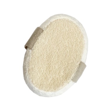 La Esponja De Baño Lino Y Algodón NaturaBIO Cosmetics ayuda a activar la circulación y deja la piel suave.