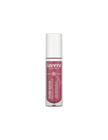 Pintalabios líquido Pure satin 03 Wild mauve lavera