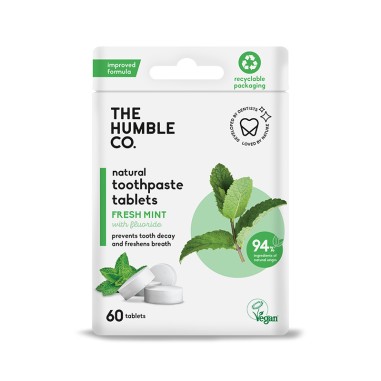 Pastillas dentífricas con flúor menta...