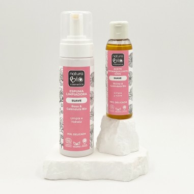 Aceite desmaquillante ojos suave...