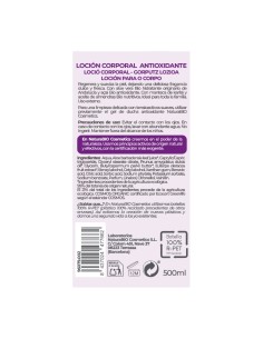 Loción corporal antioxidante aloe açai Bio 500ml NaturaBIO Cosmetics 2