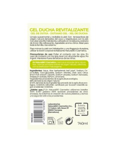 Gel de ducha revitalizante aloe vera BIO NaturaBIO Cosmetics 2