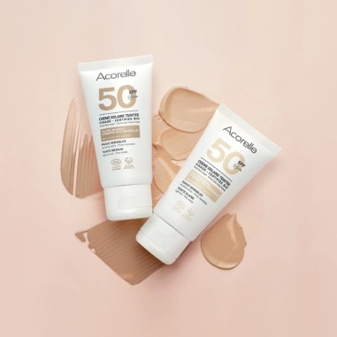 Crema facial color light SPF 50 Acorelle