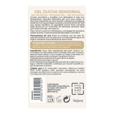 Gel ducha sensorial flor tiare & aloe...