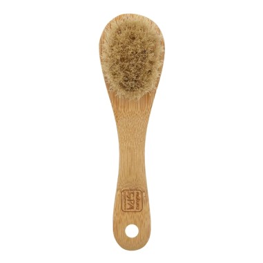 Cepillo Facial Bambú NaturaBIO Cosmetics, limpieza profunda y natural del rostro.