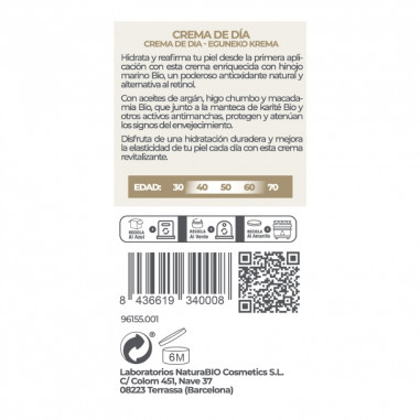 Crema de dia reafirmant fonoll 50 ml...