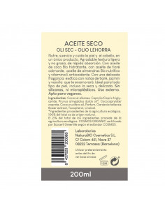 Aceite seco Radiante de 200ml de NaturaBIO Cosmetics con pulverizador 2