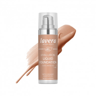 Maquillajee fluido Hyaluron 4.5 cool Beige lavera