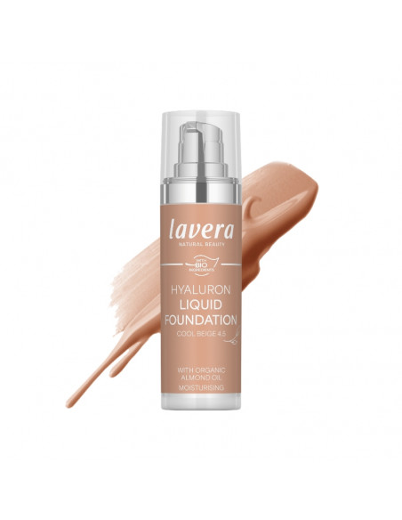 Maquillatge fluid Hyaluron 4.5 cool Beige lavera