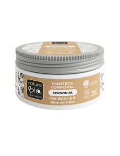 Manteca corporal sensorial flor de tiaré y Aloe vera BIO NaturaBIO Cosmetics