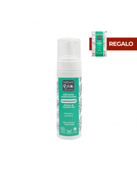 Espuma limpiadora purificante NaturaBIO Cosmetics