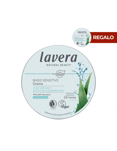 Crema cara & cuerpo basis sensitive 150ml  lavera