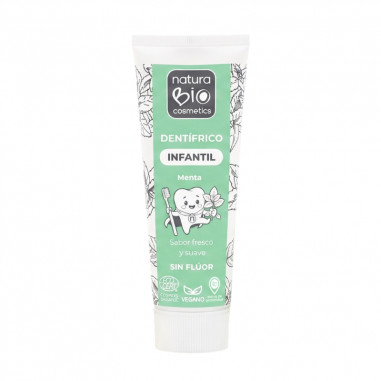 Pasta de dientes infantil menta sin...