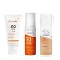 Protección solar facial sin color