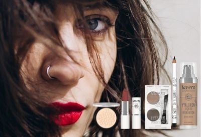 Maquillaje navideño con cosmética natural 